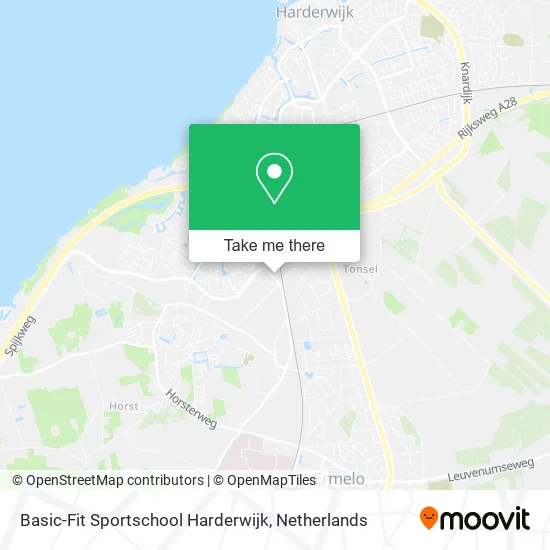 Basic-Fit Sportschool Harderwijk map