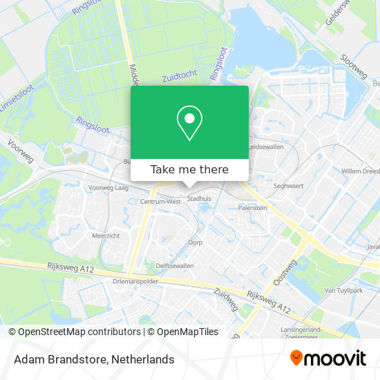 Adam Brandstore map