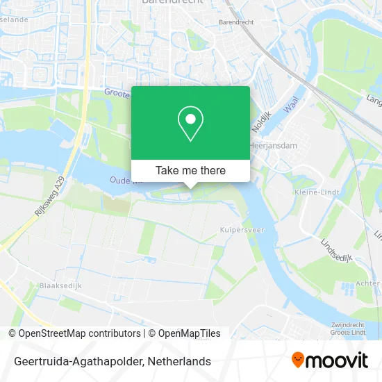 Geertruida-Agathapolder map