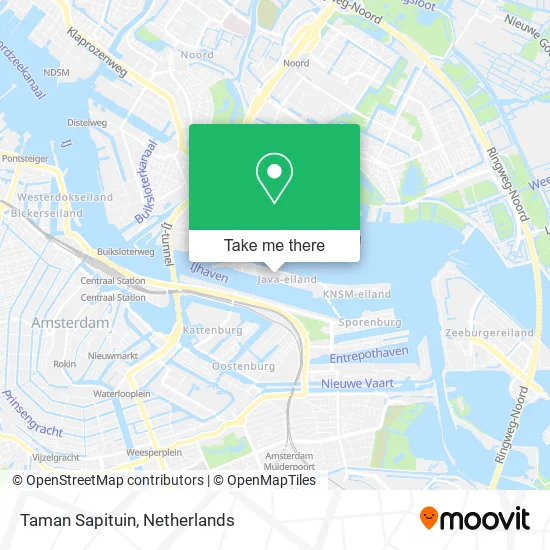 Taman Sapituin map