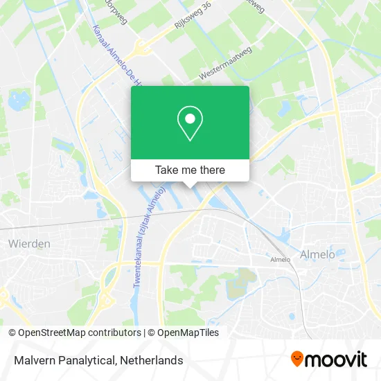 Malvern Panalytical map