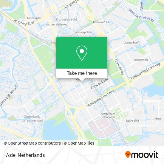 Azie map