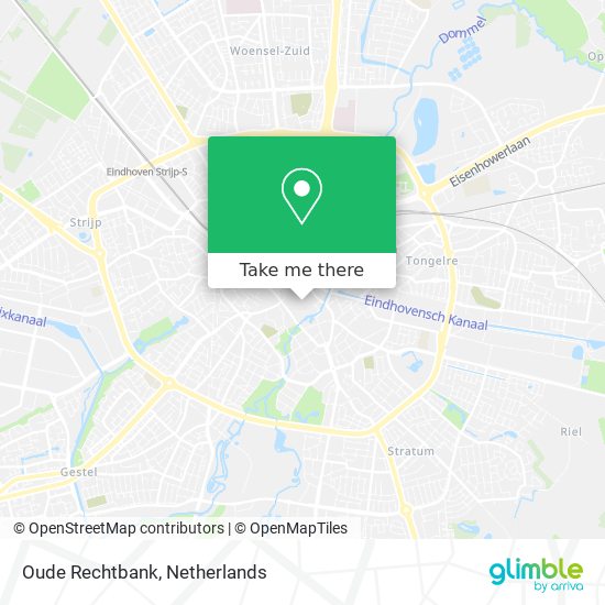 Oude Rechtbank map