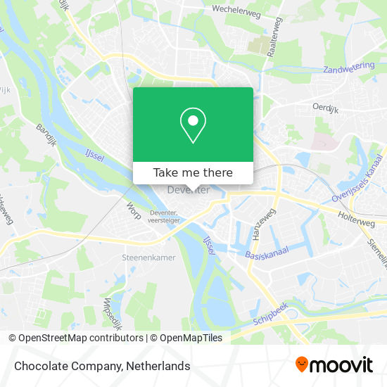 Chocolate Company map