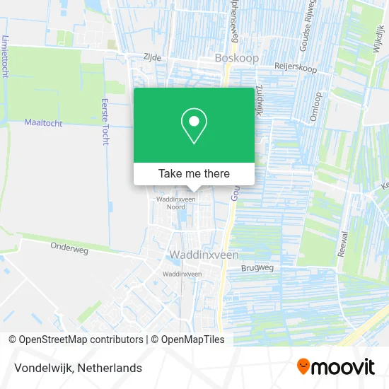 Vondelwijk map