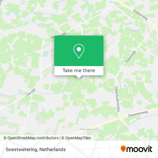 Soestwetering map