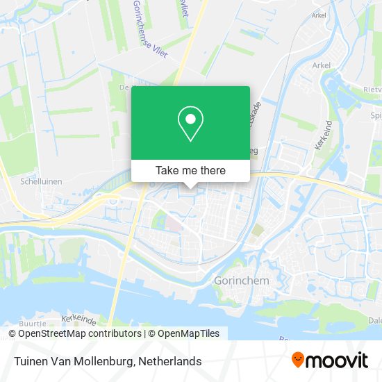 Tuinen Van Mollenburg map