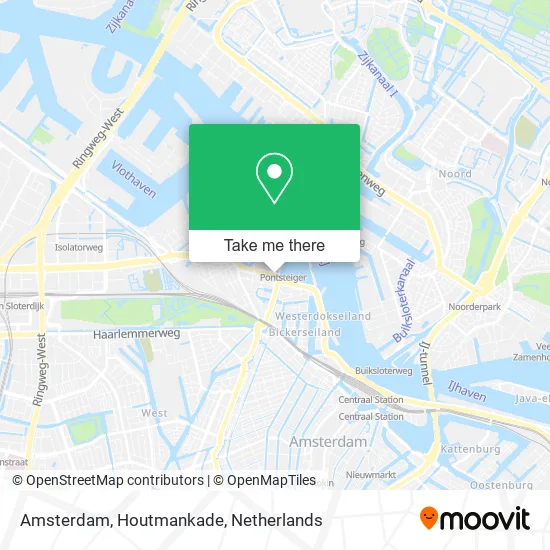 Amsterdam, Houtmankade map