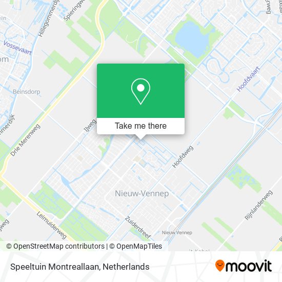Speeltuin Montreallaan map