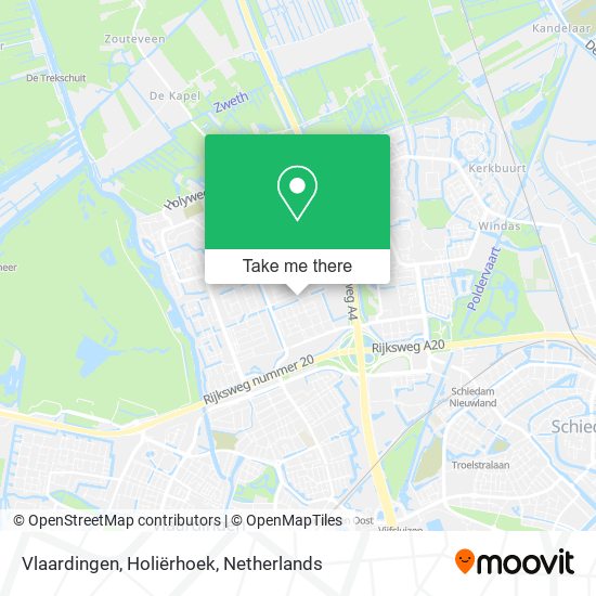 Vlaardingen, Holiërhoek map