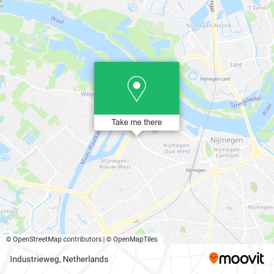 Industrieweg map