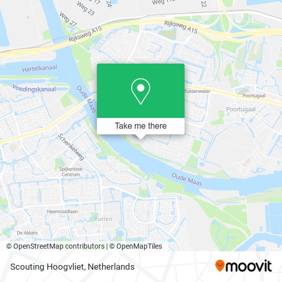 Scouting Hoogvliet map