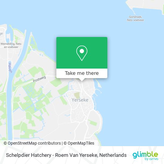 Schelpdier Hatchery - Roem Van Yerseke Karte