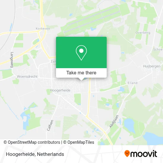Hoogerheide map