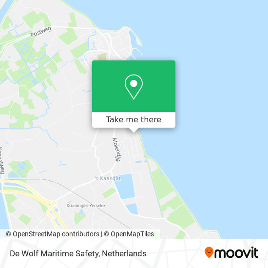 De Wolf Maritime Safety map