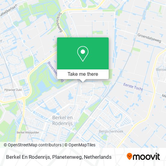 Berkel En Rodenrijs, Planetenweg map
