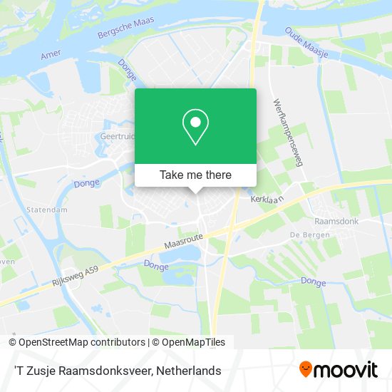 'T Zusje Raamsdonksveer map