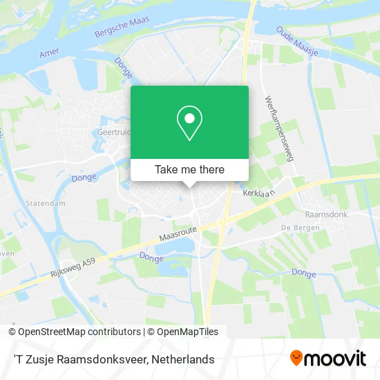 'T Zusje Raamsdonksveer map