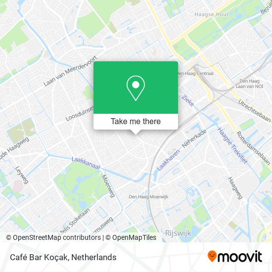Café Bar Koçak map