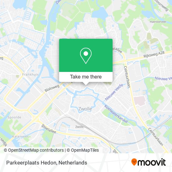 Parkeerplaats Hedon map