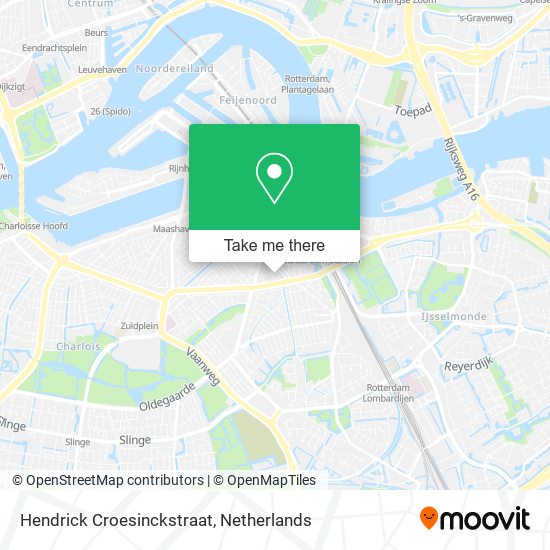 Hendrick Croesinckstraat map