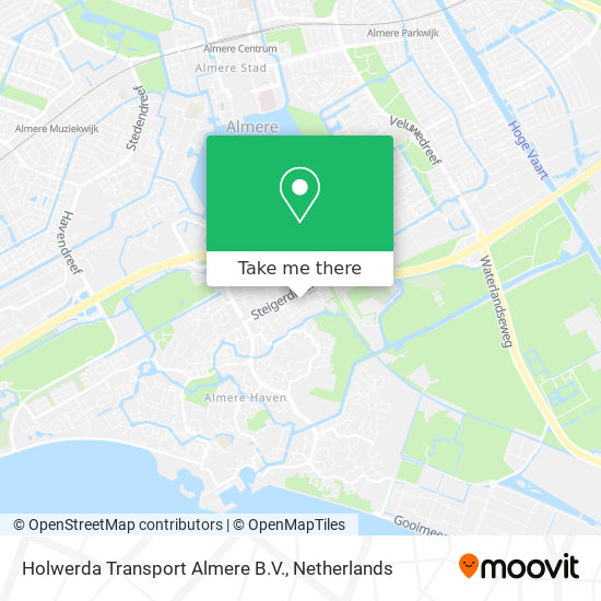 Holwerda Transport Almere B.V. map