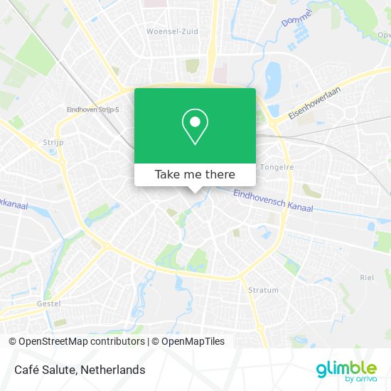 Café Salute map