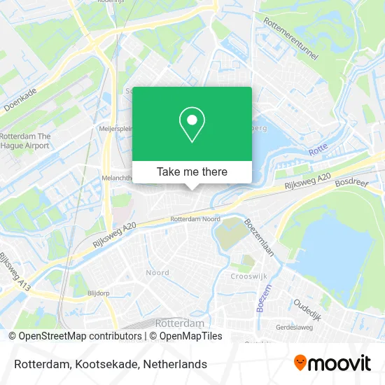 Rotterdam, Kootsekade map