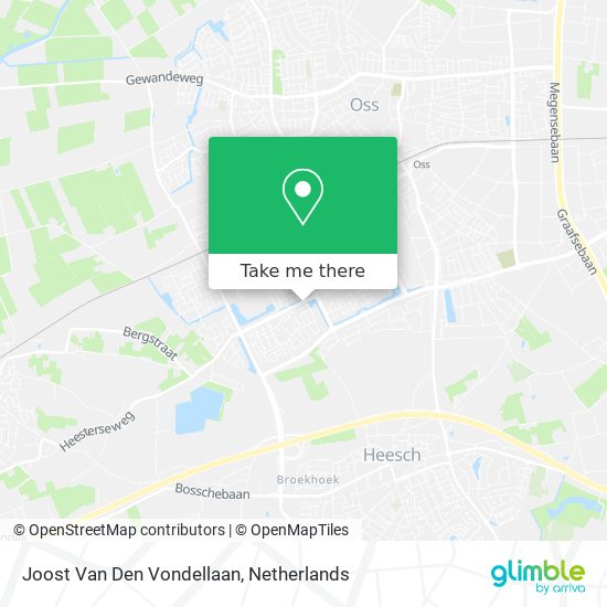 Joost Van Den Vondellaan map