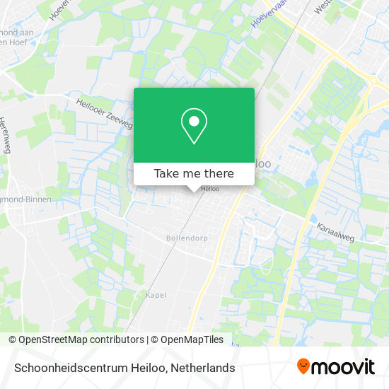 Schoonheidscentrum Heiloo map