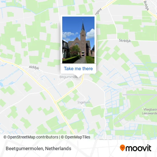 Beetgumermolen map