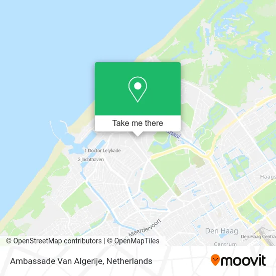 Ambassade Van Algerije map
