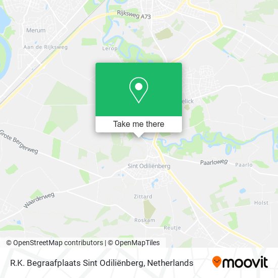 R.K. Begraafplaats Sint Odiliënberg map