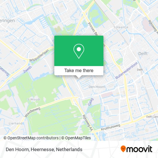 Den Hoorn, Heernesse map