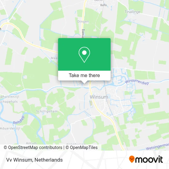 Vv Winsum map