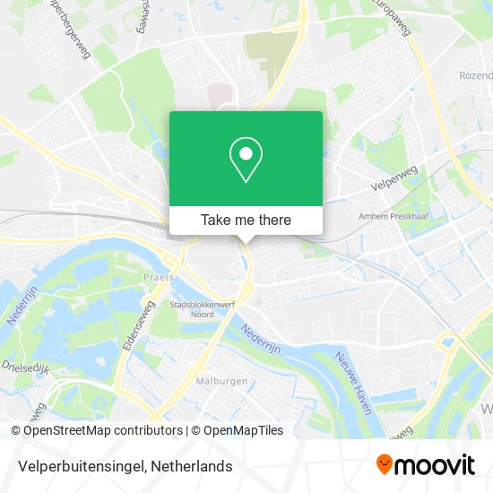 Velperbuitensingel map