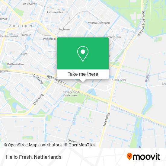 Hello Fresh map