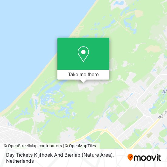 Day Tickets Kijfhoek And Bierlap (Nature Area) map