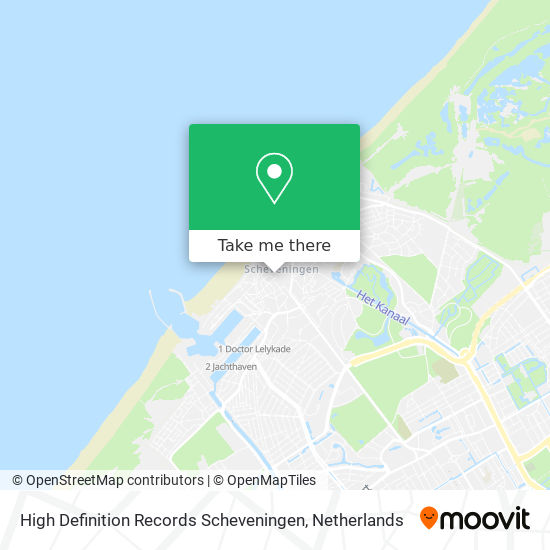 High Definition Records Scheveningen map