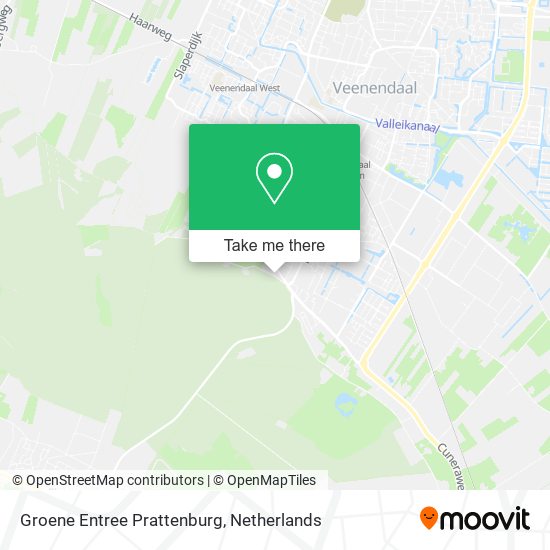 Groene Entree Prattenburg map