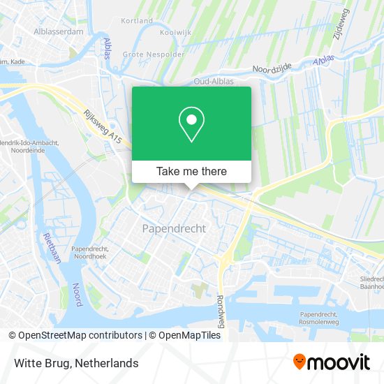 Witte Brug map