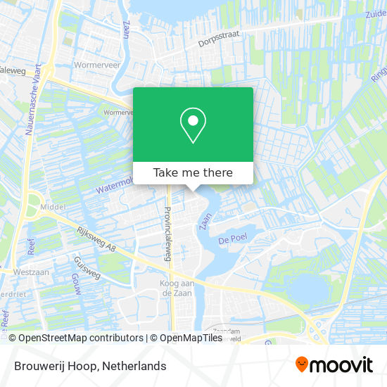 Brouwerij Hoop map