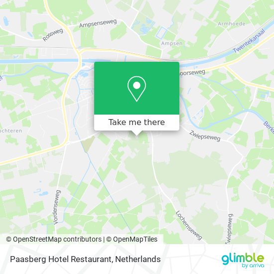 Paasberg Hotel Restaurant map