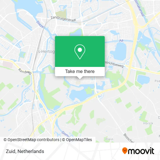 Zuid map