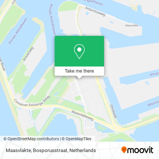 Maasvlakte, Bosporusstraat map