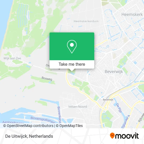 De Uitwijck Karte