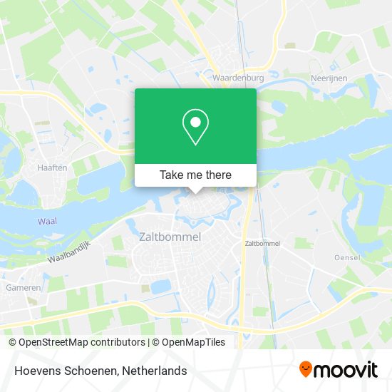 Hoevens Schoenen map