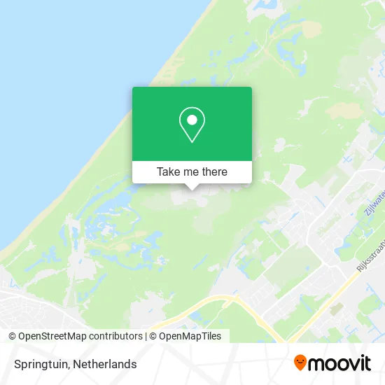 Springtuin map