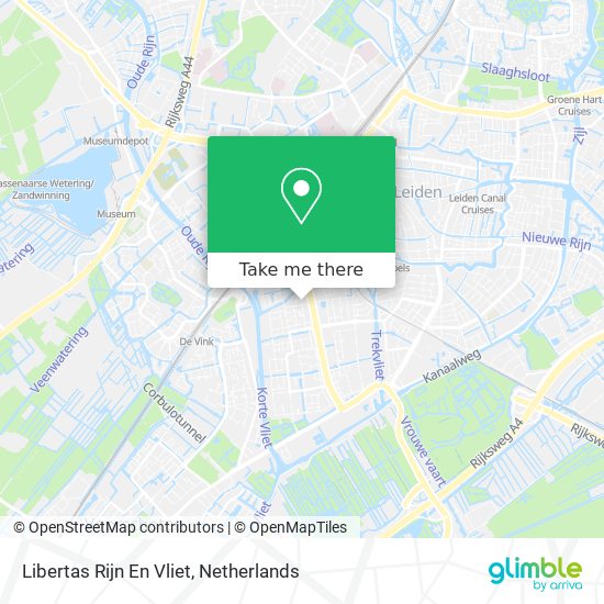 Libertas Rijn En Vliet map