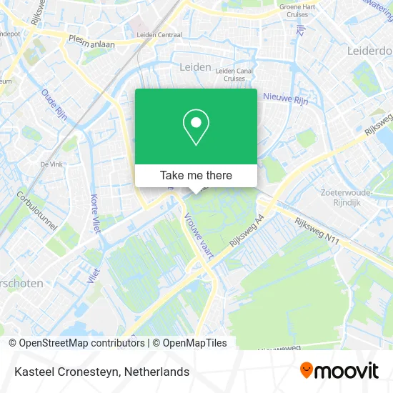 Kasteel Cronesteyn map